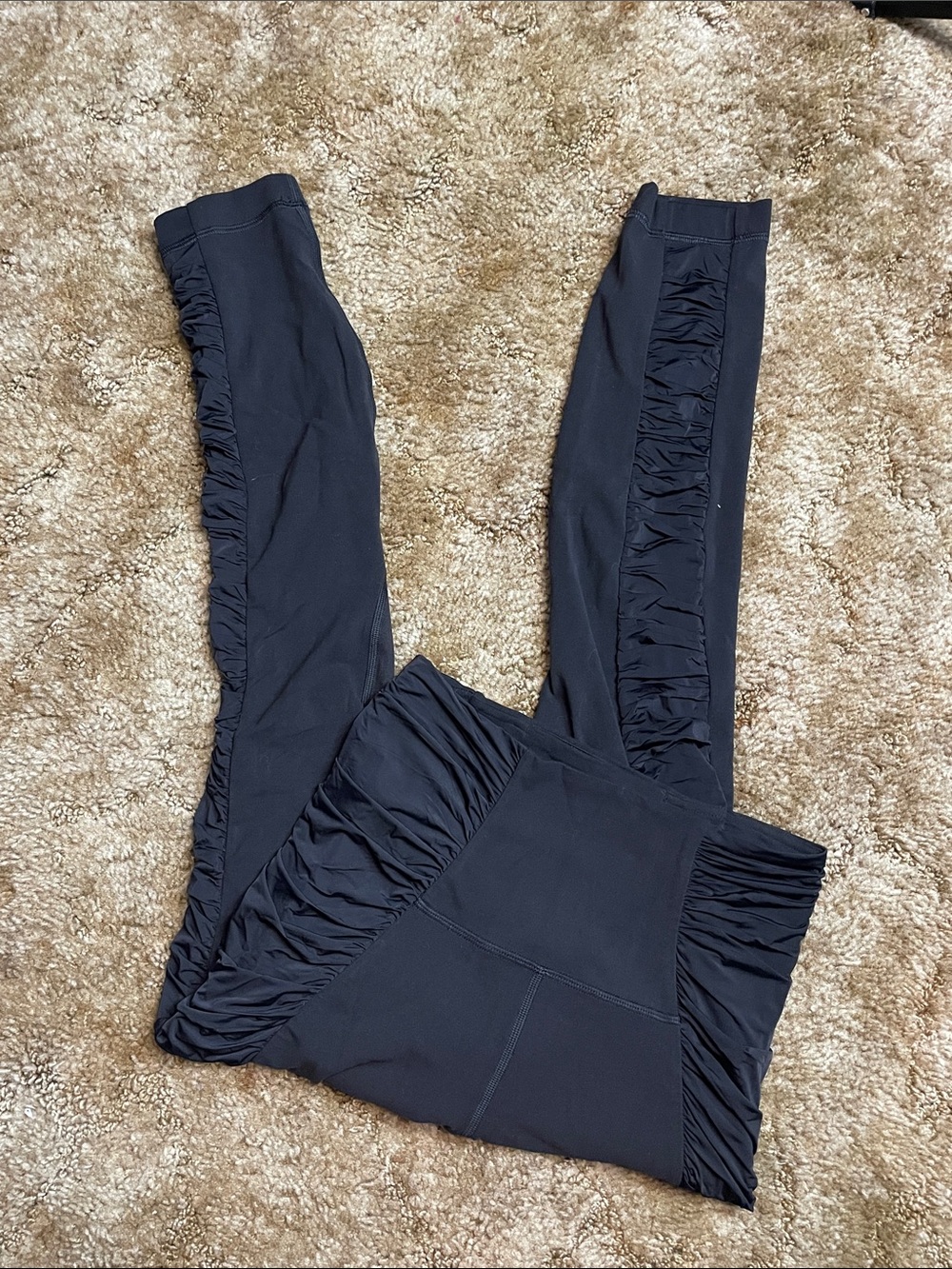 Lululemon align high rise pant ruched black size 6